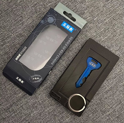 Mini Keychain Pendant Screwdriver Wrench Bottle Opener