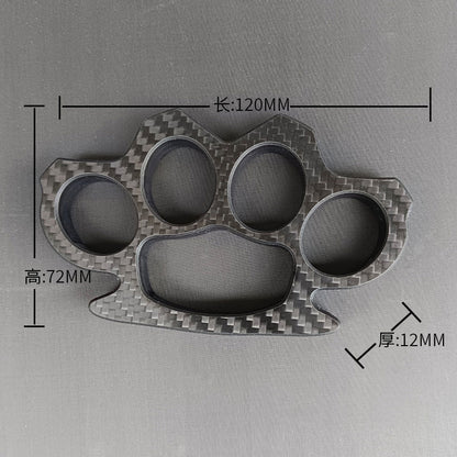 Multi-style Hard Carbon Fiber Knuckle Duster Self Defense