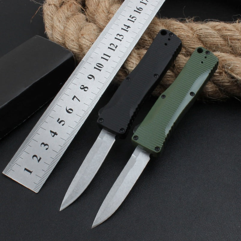 BM 4850 Stonewashed Blade Zinco Alumínio Cabo Faca Tática