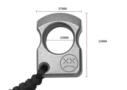 Crying Face- Multi-style Titanium Knuckle Duster Ring Pendant