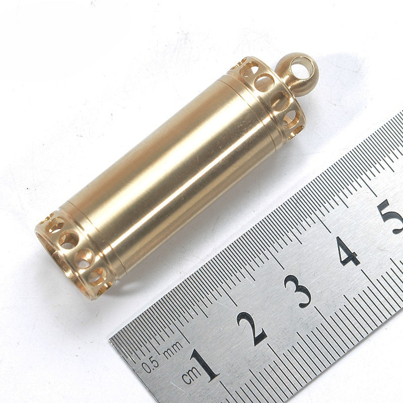 FieldMedix Copper Vault Portable Pill Safe Capsule Silo EDC