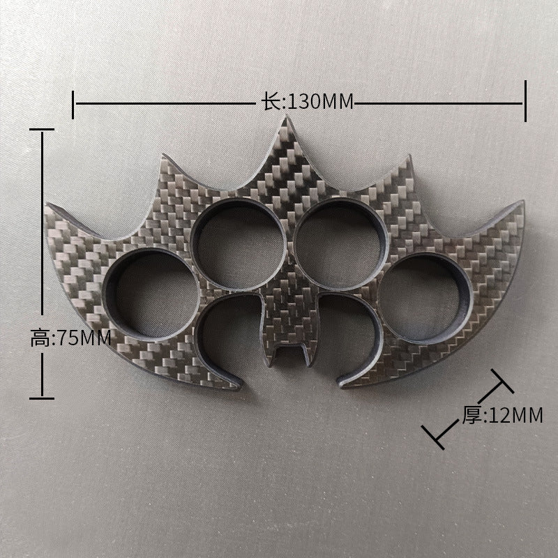 Multi-style Hard Carbon Fiber Knuckle Duster Self Defense