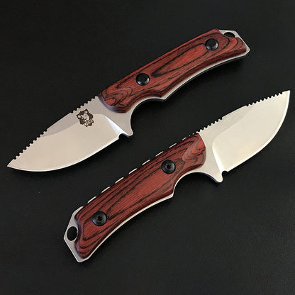 Short Knife Liome 15017 Wooden Handle Straight Knives