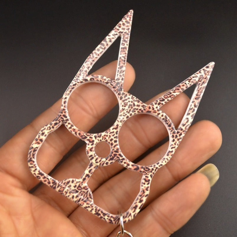 Doberman Pinscher Two-Finger Zinc Alloy Knuckle EDC