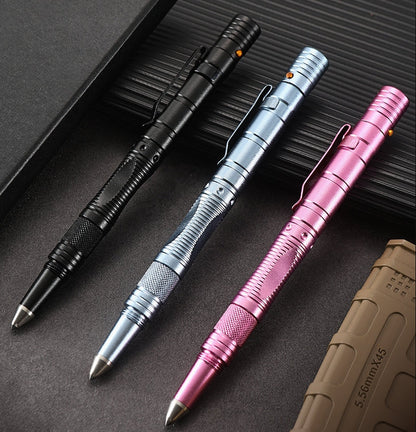 LED Lighting Multifunctional Tactical Pen Pocket Knives EDC