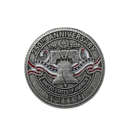 American 250 Anniversary Badge Decoration Clothes Bag Scarf Brooch