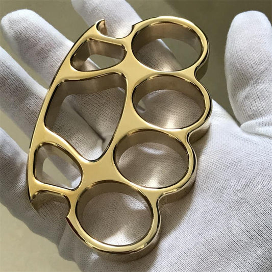 High Quality Brass Knuckle Duster Bottle Opener Defense EDC