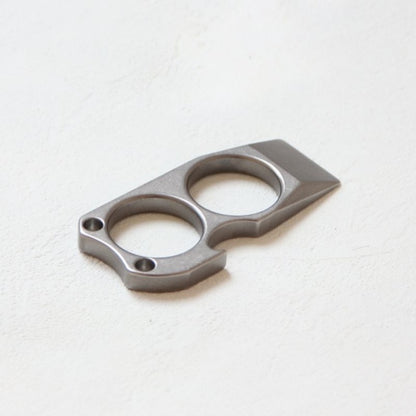 Mini Titanium Two Finger Knuckle Wrecking Bar Bottle Opener EDC