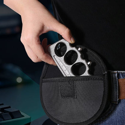Detachable Cone Tip Knuckle Dusters Broken Window EDC