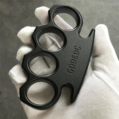 GODEDC Black Lightweight Aviation Aluminum Knuckle EDC