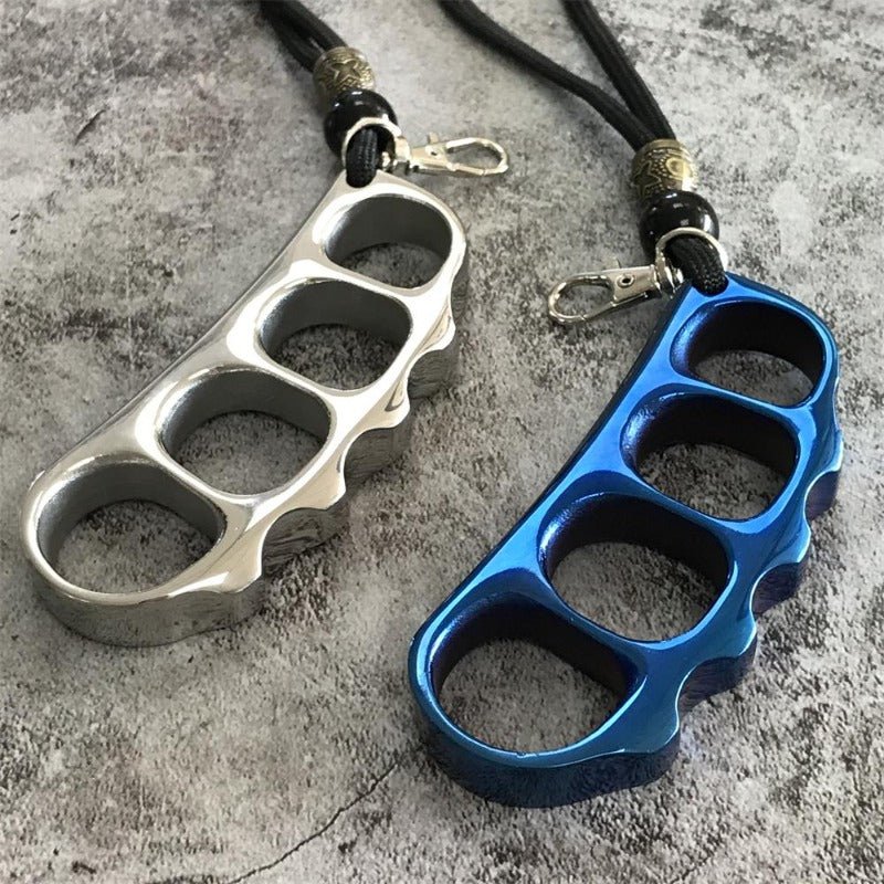 Pea- Medium Size Precision Steel Knuckle Duster Pocket EDC