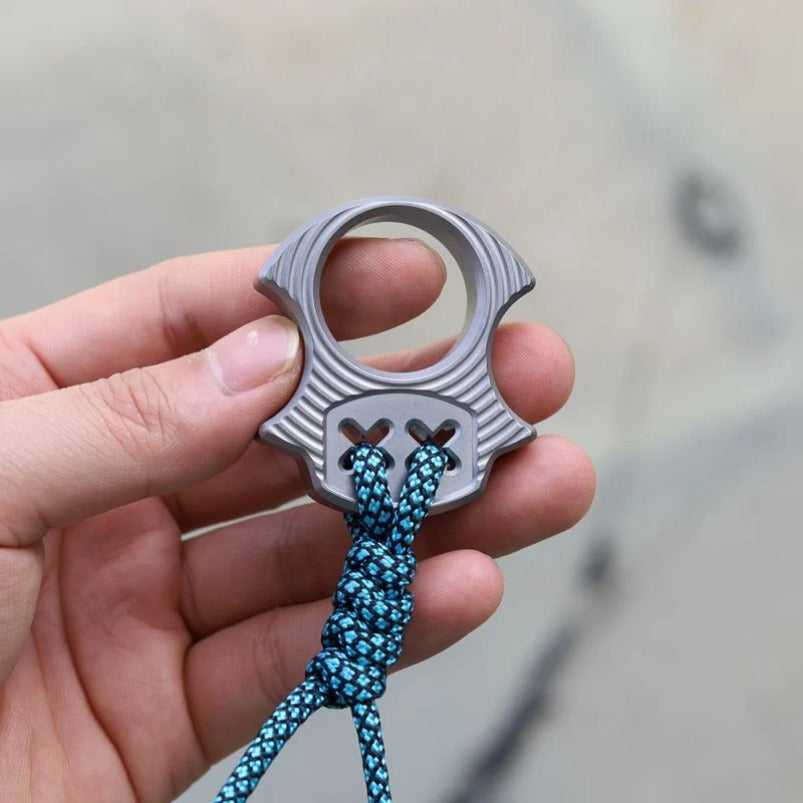 Cute Mini Single Finger Dust Collector Pendant EDC