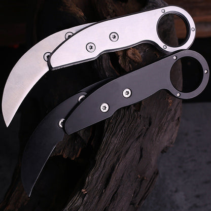 Foldable Mechanical Claw Knife Mini Knives Defense EDC Tool