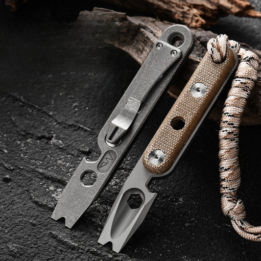 Titan Multi-Wrench Crowbar Bottle Opener Emergency Escape Tool