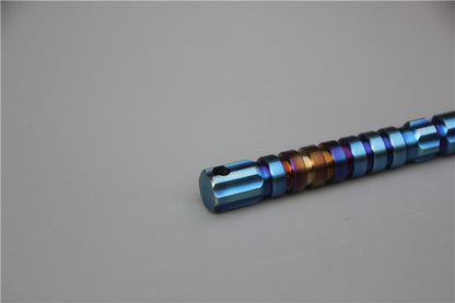 TC4 Titanium Tactical Pen Key Stick Broken Window Defense EDC