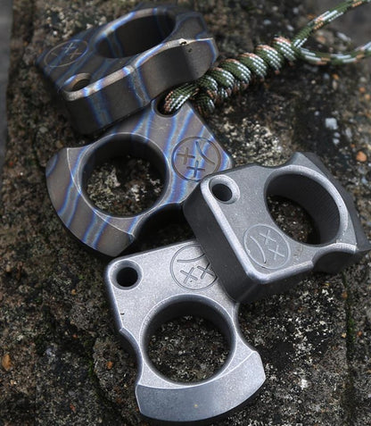Crying Face- Multi-style Titanium Knuckle Duster Ring Pendant