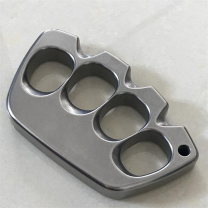 Hard Big Finger Hole Titanium Knuckle Dusters EDC