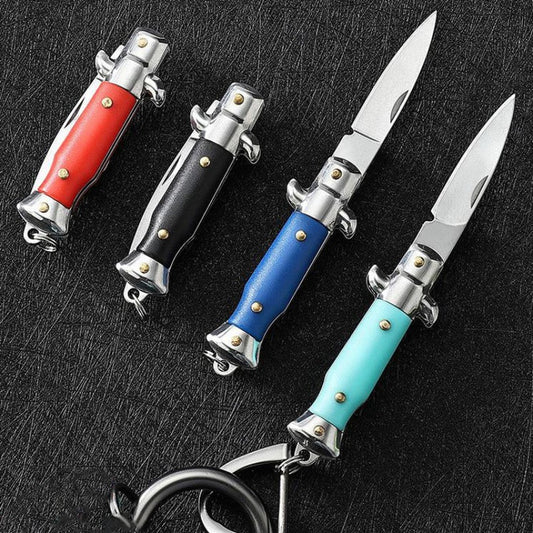 Pocket ABS Portable Keychain Mini Folding Knife