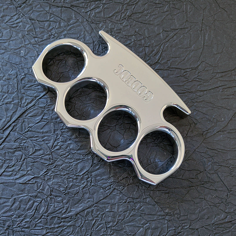 GODEDC High Quality Solid Classic Mirror Steel Knuckle Duster EDC