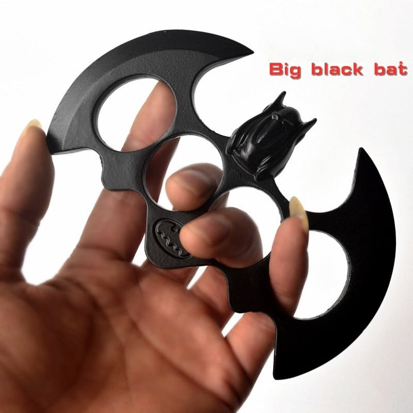 Bat-Brass Knuckle Duster Self Defense Car Broken Window
