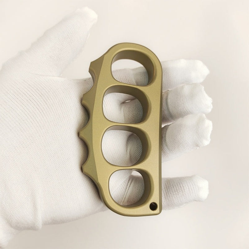 Pea Aluminum Knuckle Duster - Solid