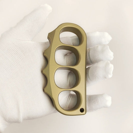 Pea Aluminum Knuckle Duster - Solid