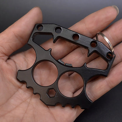 Shark-Double Finger Brass Knuckle Duster Beer Bottle Opener