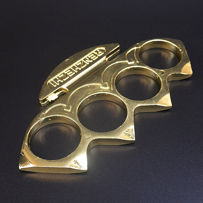 Ninja-brass Knuckle Duster Grapple Boxing Buckle Self Defense