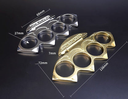 Ninja-brass Knuckle Duster Grapple Boxing Buckle Self Defense