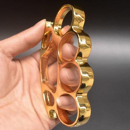 Round head-brass knuckle duster EDC Protective supplies