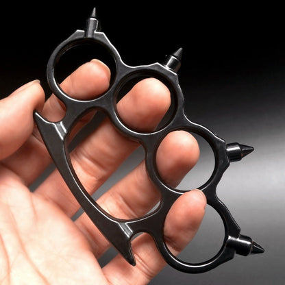 Steelcone-Solid Brass Knuckle Duster for Self-protection Window Breaker