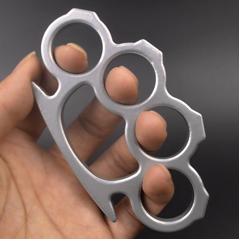 With Rope Brass Knuckle Duster for Self Defense EDC