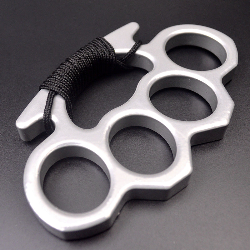 With Rope Brass Knuckle Duster for Self Defense EDC