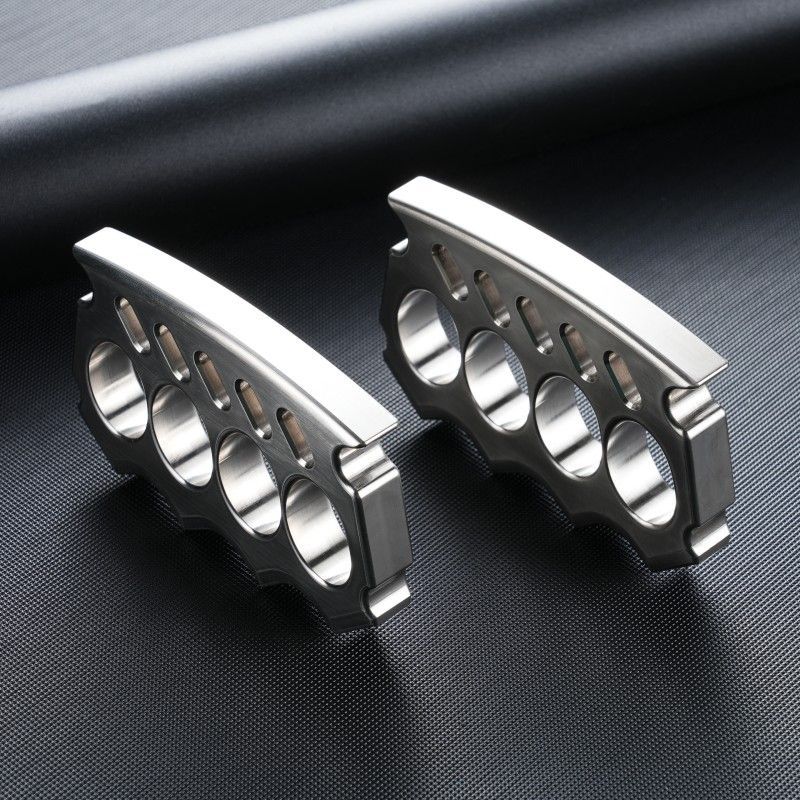 robot arm- Hard Solid Stainless Steel Knuckle Duster Protective