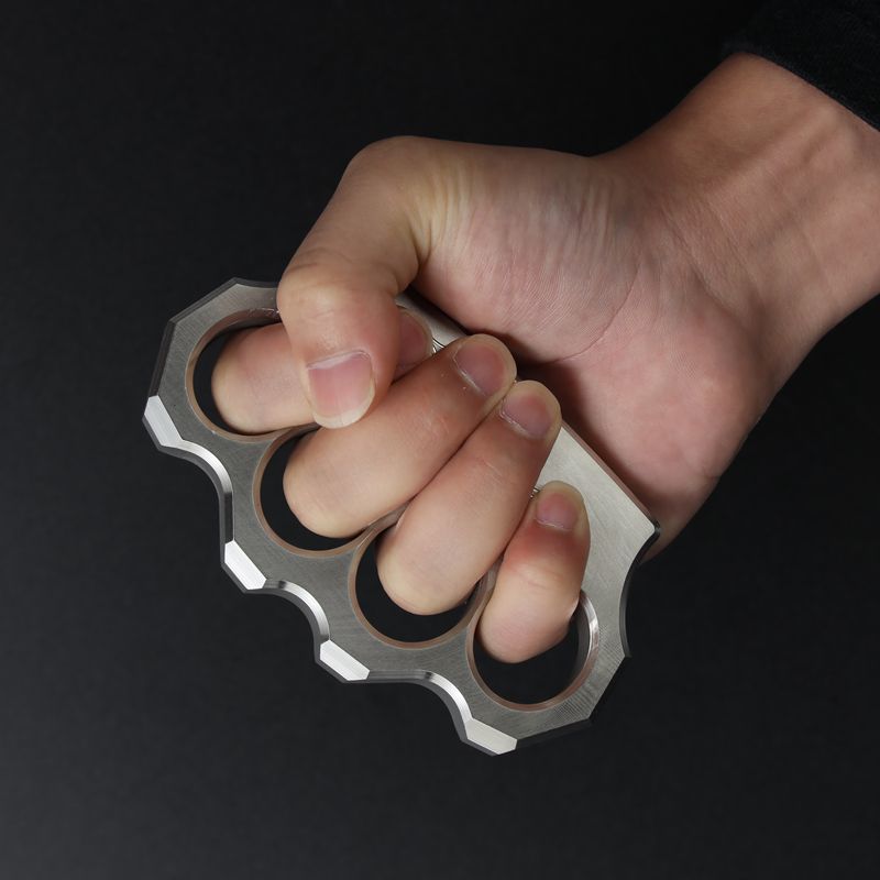 Fiery Cloud- Fine Steel Knuckle Duster Grapple EDC Tool