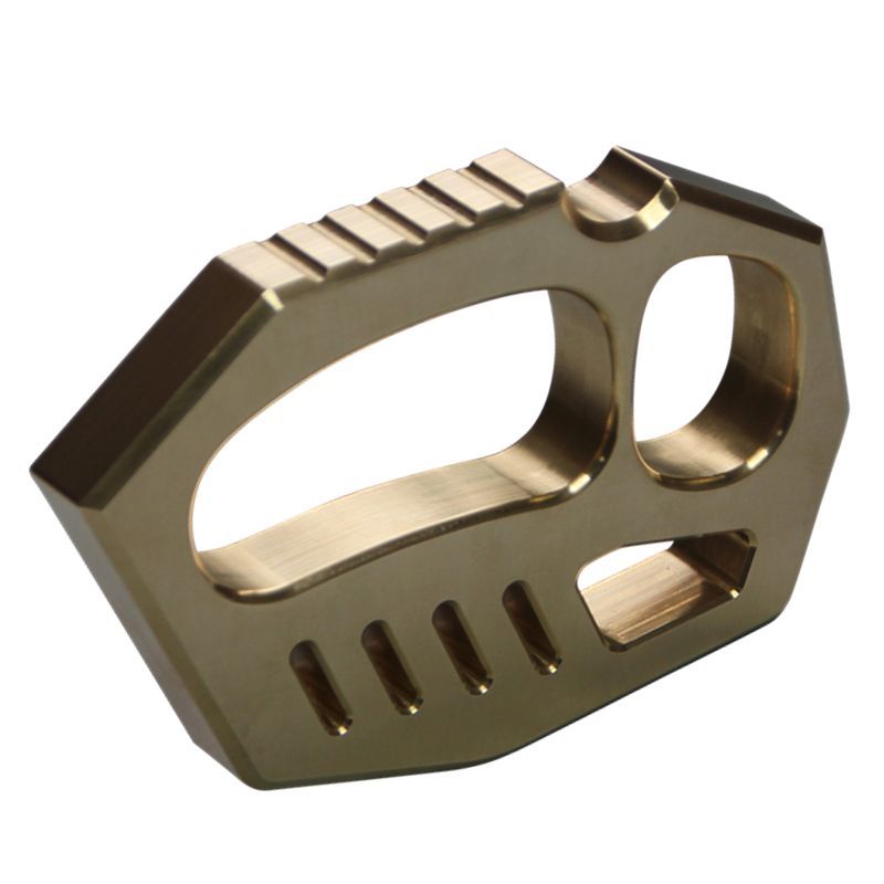 Ares-Hard Brass Knuckle Duster Grapple Protective Broken Window