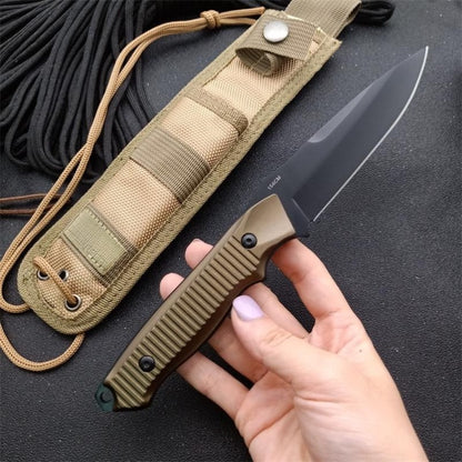 BM140BK Champagne Handle Tactical Straight Knife
