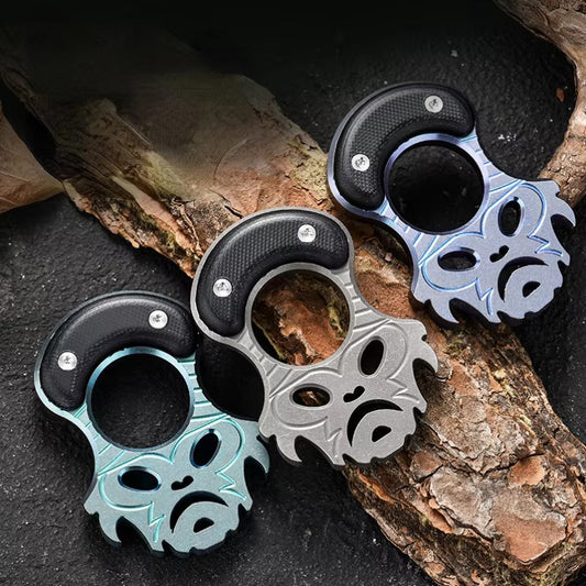 Titanium Multifunctional Bottle Opener EDC Totem Heavy Finger Tiger