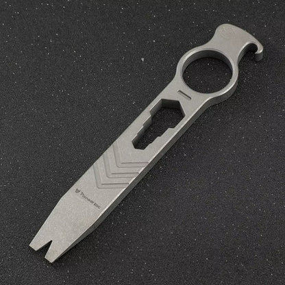 Titanium Alloy Crowbar Screwdriver Opener Wrench Stick EDC