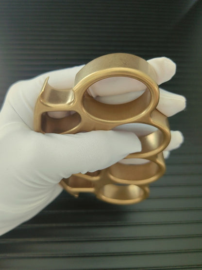 High Quality Stonewashed Brass Knuckle Duster Bottle Opener EDC