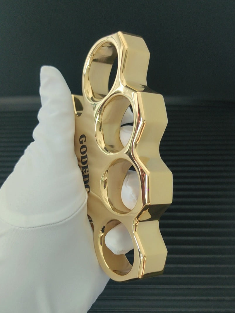 GOD EDC Classic Mirror Brass Knuckle Duster