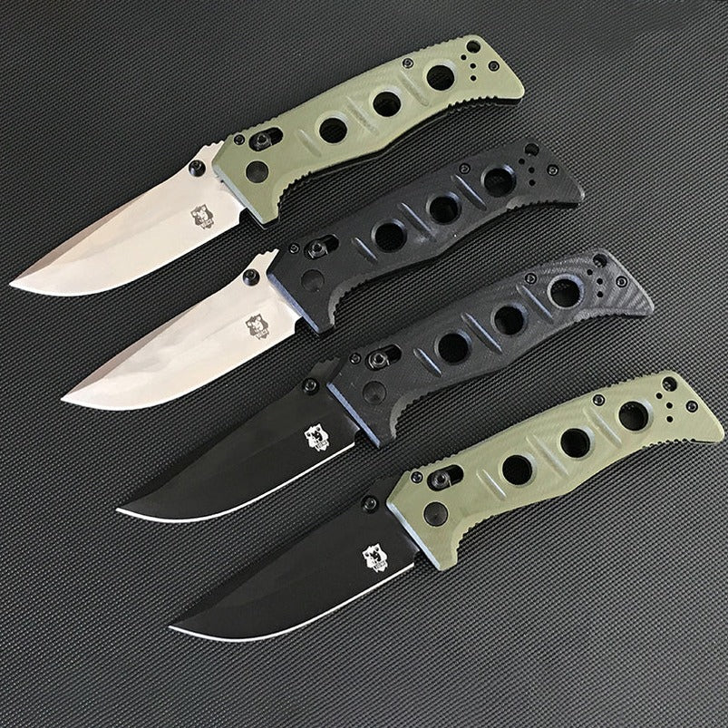 Liome 273 G10 AXIS Stone Washing Folding Knife