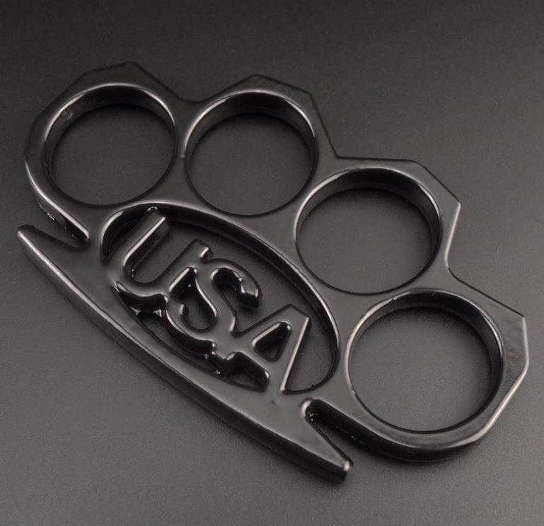 USA-brass knuckle duster outdoor safety Self Defense EDC