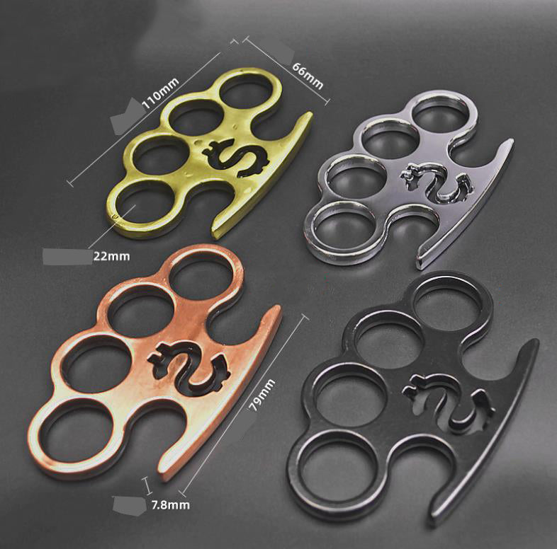 Bipedal Snake-brass Knuckle Duster Window Breaker Self Defense EDC