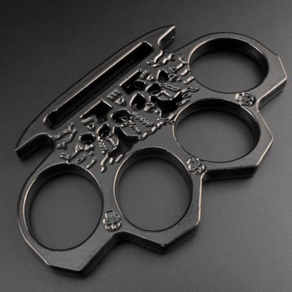 Ghost-Hard Brass Knuckle Duster Self-protection Window Breaker EDC