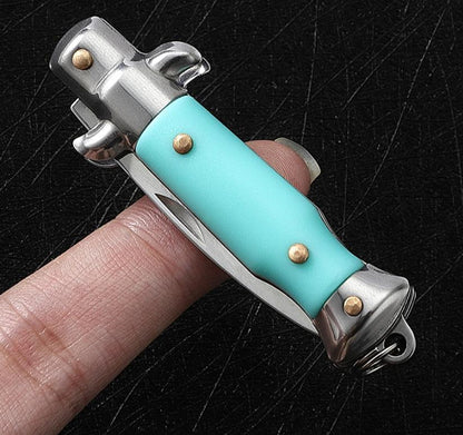 Portable Keychain Mini Folding Knife Pocket Knives EDC Tool