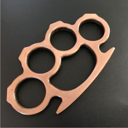 With Rope Brass Knuckle Duster for Self Defense EDC