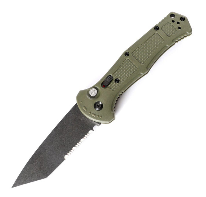 9070 9071 Folding Saber Nylon Fiber Handle D2 Blade Knife