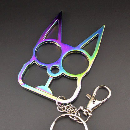 Doberman Pinscher Two-Finger Zinc Alloy Knuckle EDC