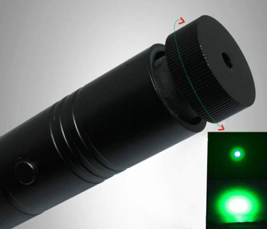 10Mile Military Green Laser Pointer Pen Cat Toy